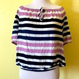 LOFT Striped Top
